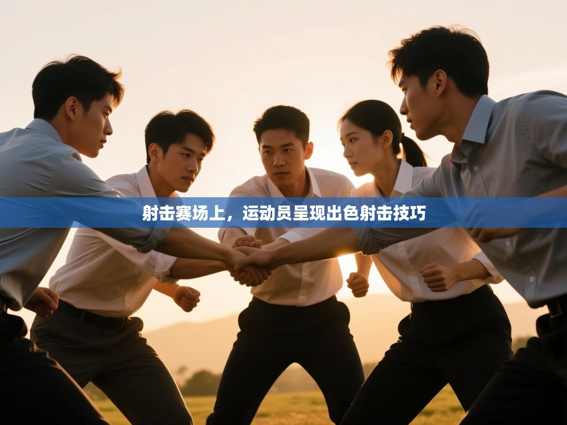 射击赛场上，运动员呈现出色射击技巧